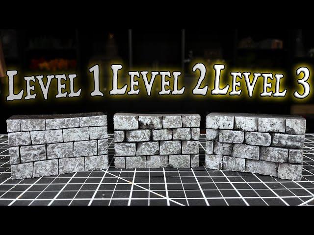 How to Carve EPIC Stone Block Texture into Foam!!! In 3 easy levels!