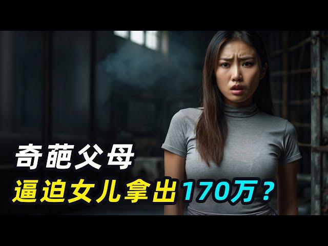 为给儿子在北京买房，奇葩父母逼女儿拿170万，女婿：滚！