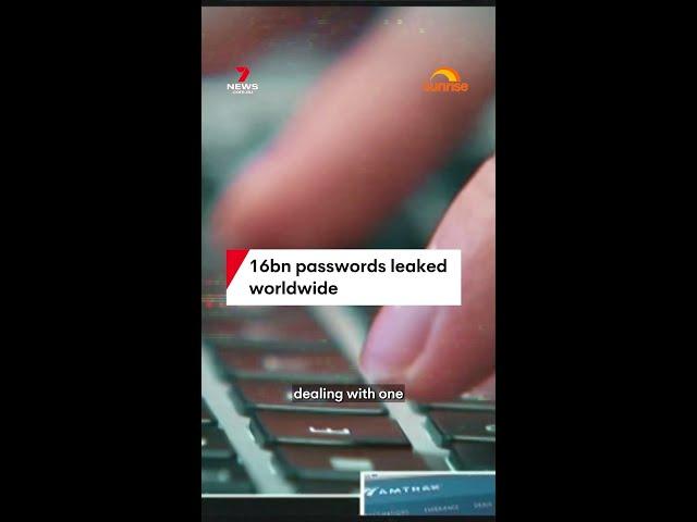 16bn passwords leaked after enormous data breach