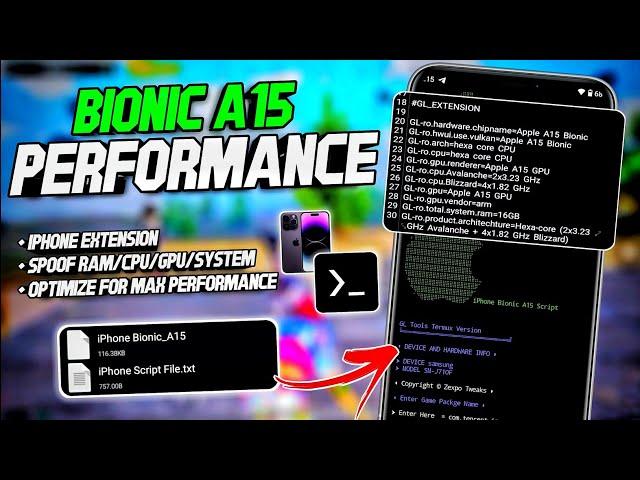 How to Enable iPhone Bionic A15 Performance : Get High FPS + Max Performance