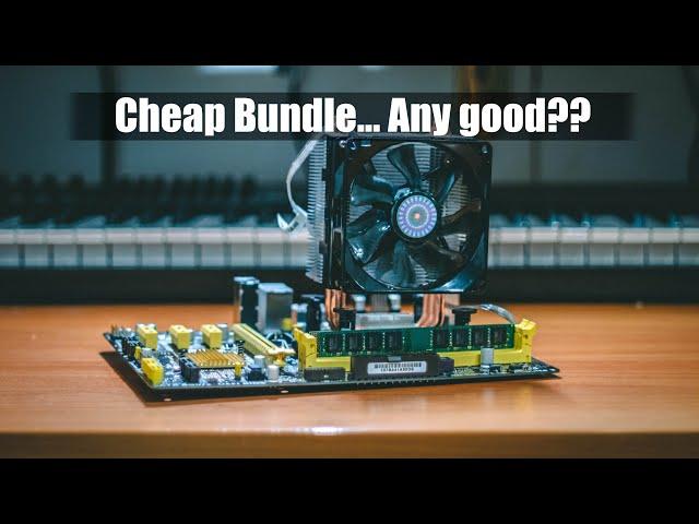 Taking a look at a $100 Motherboard bundle - Is it any good??