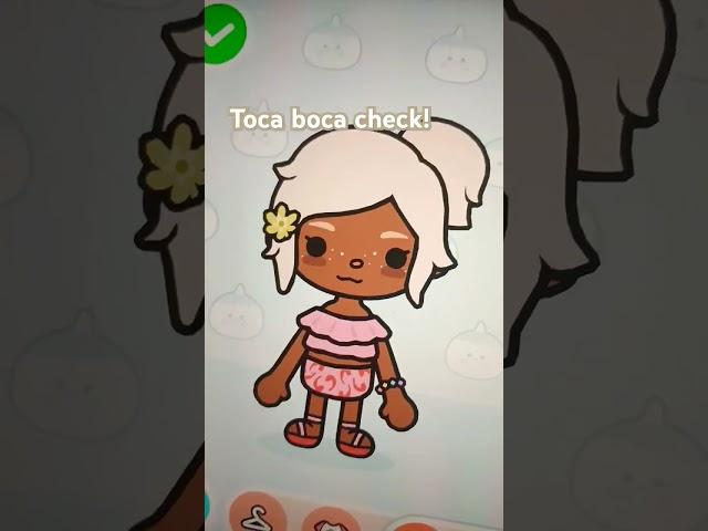 toca boca check! credits to  toca blair🫶