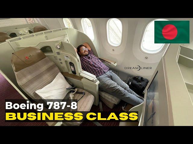 Flying the WORLD'S Cheapest BUSINESS CLASS | Biman Bangladesh B787 Dreamliner with FLATBEDS