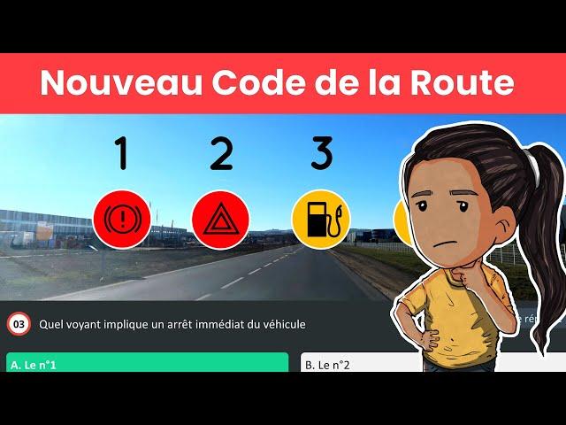 Test code de la route 2024 - Série #59 - 10 questions