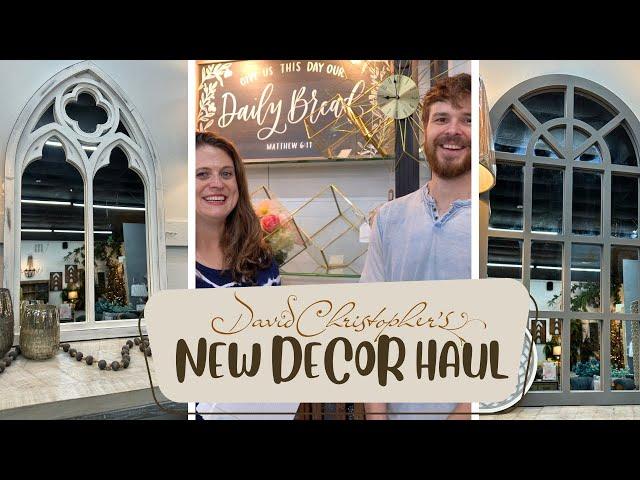 David Christopher's New Home Decor Haul: 2023 SUMMER SALE!