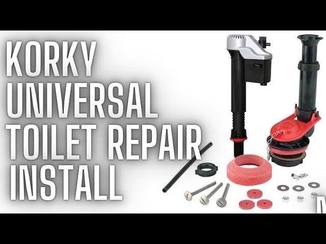 Step-by-Step Guide - Korky Universal Toilet Repair + Flush Handle Upgrade!