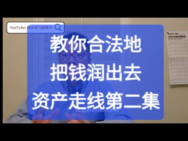 合法地将财产润到境外？-资金走线第二集 #移民 #财产转移 #跨境 #外汇管理局 #外管局 #美元 #蚂蚁搬家