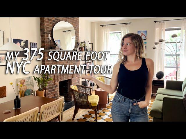 My NYC Apartment Tour: 375 sqft in Manhattan...with rent reveal 🫠