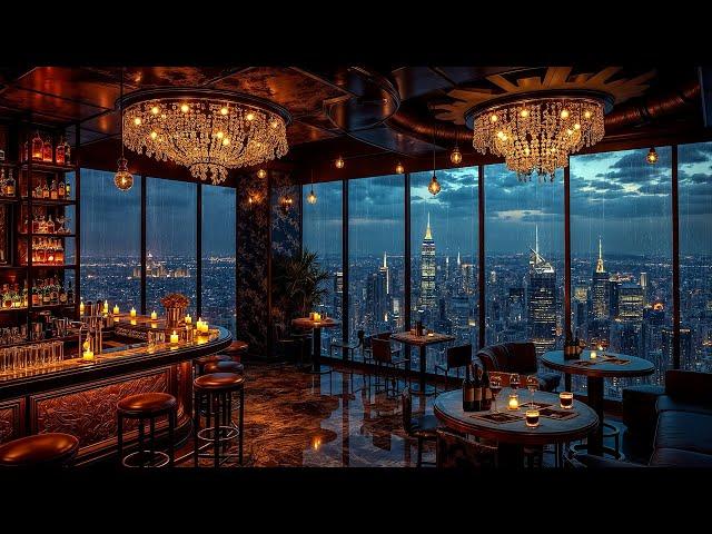 Late Night Jazz Bar ~ Ethereal Saxophone Jazz Music in Cozy Bar Ambience for Relax, Study