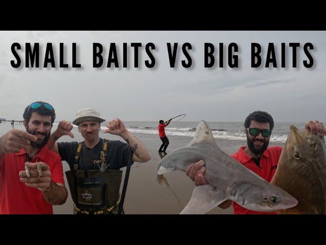 Big baits vs Small - Action packed session at Monknash - Shore fishing South Wales