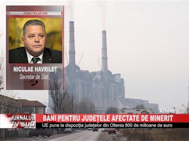 Bani pentru judetele afectate de minerit