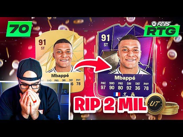 IM SORRY! MY BIGGEST MISTAKE EVER!! FC 25 ULTIMATE TEAM RTG