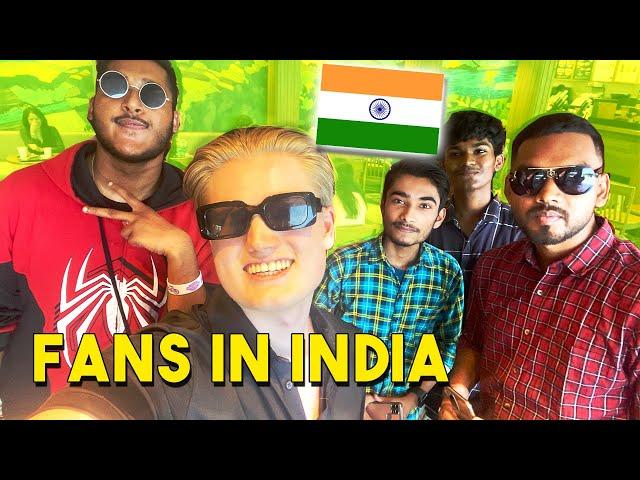 MEETING FANS IN INDIA VLOG | Herman