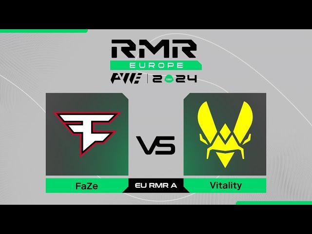 FaZe проти Vitality | PWE CS2 EU RMR A 2024