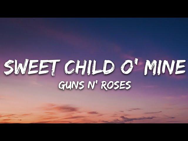 Guns N' Roses - Sweet Child O' Mine (Lyrics)