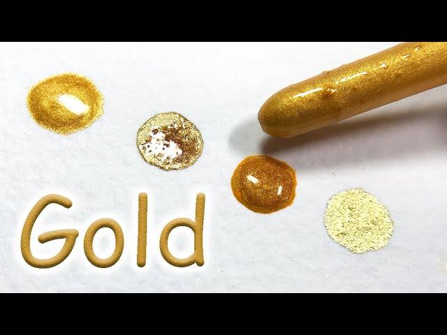 Gold INK REVIEW and Comparison