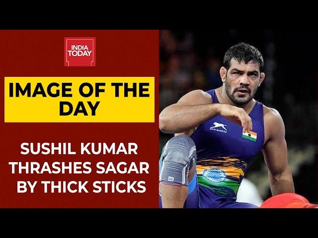 WATCH Sushil Kumar Thrashing Sagar Rana By Thick Stick | Image Of The Day