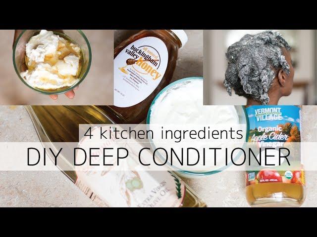 Homemade Deep Conditioner | 4c Natural Hair