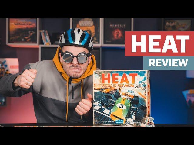 Heat Board Game Review I Pedal to The Metal Racing Game