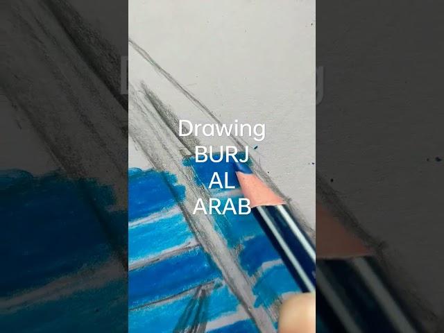 DRAWING BURJ Al ARAB #drawing