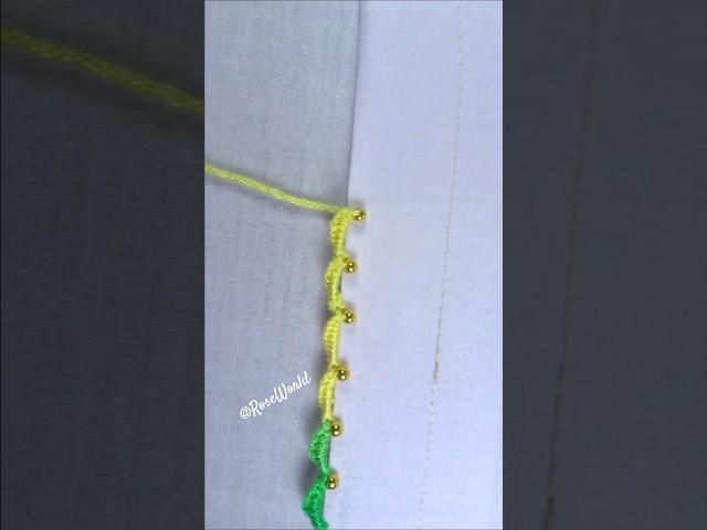 Beautiful embroidery 