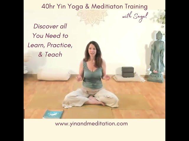 Live Online 40HR Yin Yoga & Meditation Training with Sagel