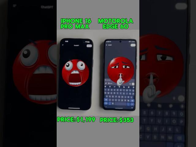 Shocking Result! iPhone 16 Pro Max vs Motorola Edge 60 Fusion – Who Wins? 