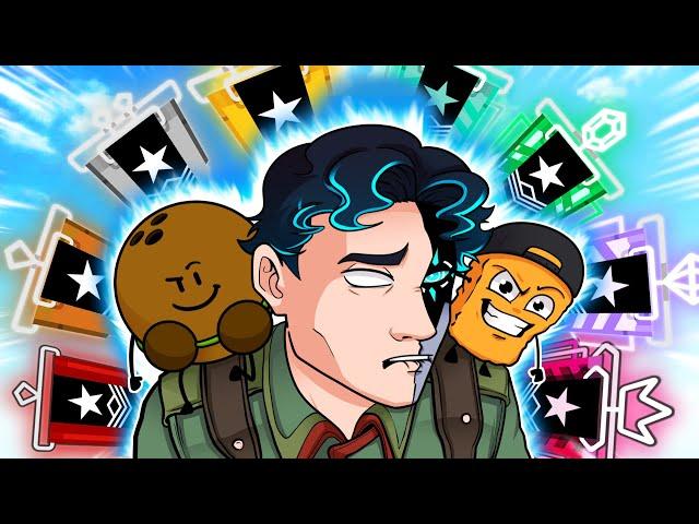 Spoit, Coconut Brah & Narcoleptic Nugget 3v5 vs EVERY RANK