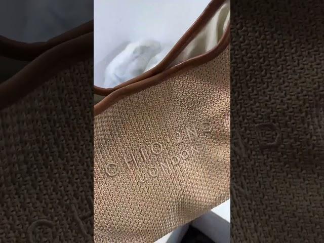여름 가벼운 뜨게 라탄백 그물가방 숄더 에코백(쿠팡 검색)