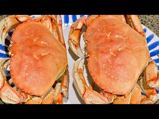 清蒸大肉蟹（Dungeness crab 珍宝蟹），有个小窍门儿哟