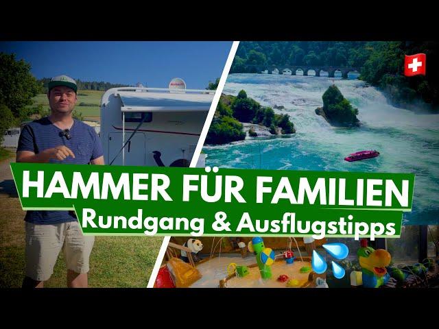 Hegi Familien Camping - Bester Campingplatz für Kids in Süddeutschland? Rheinfall Schweiz & mehr