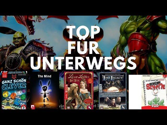 BRETTSPIELE FÜR UNTERWEGS - UNSERE TOP SPIELE | Brettspiel Geeks | Brettspiele