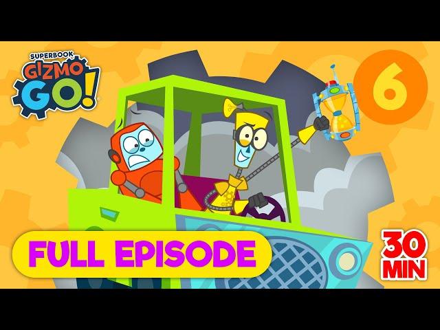 The Fast & the Gear-ious | a Lesson in Patience | GizmoGO! S01 E06 | Full Episode for Kids