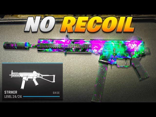 new *NO RECOIL* STRIKER LOADOUT in WARZONE 3!  (Best STRIKER Class Setup) - MW3