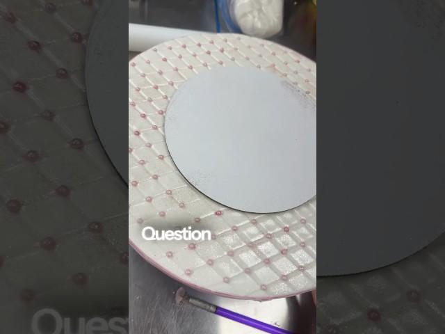 Would you pay extra to have the Cake board covered?  ￼