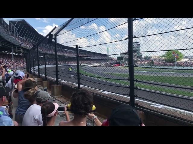 Best Seats in the House   First Lap of the 2018 Indy 500 Up Close!