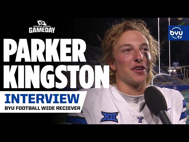 Parker Kingston's emotions post 90-yard punt return