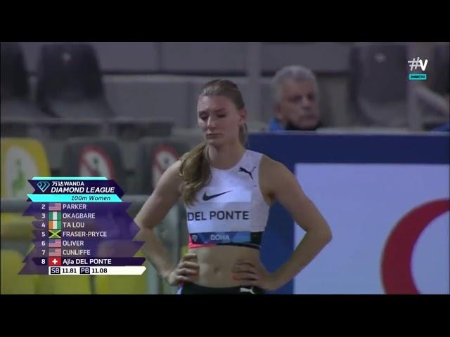 Women 100m Finals  Doha Diamond League 2021 #athletics #trackandfield