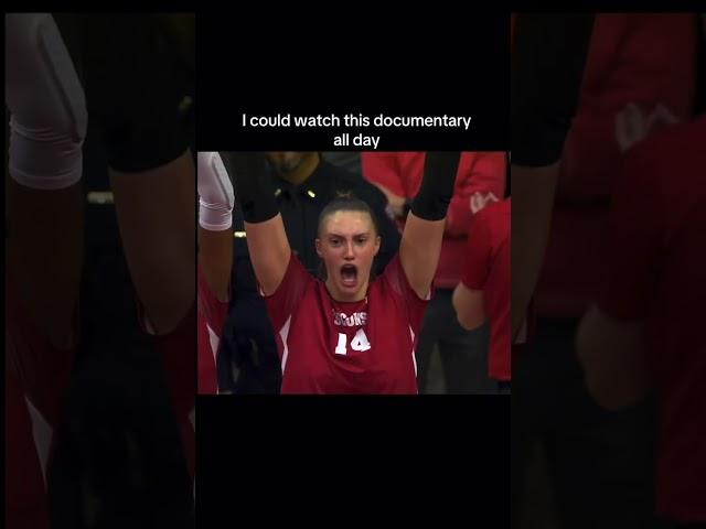 I could watch this all day #nebraskavolleyball