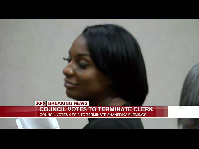 Shreveport council votes 4-3 to fire clerk of council