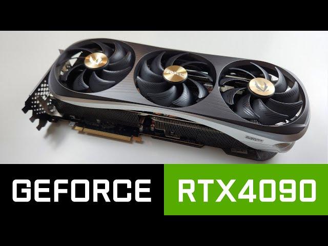 GeForce RTX4090 현 시대 최고성능의 그래픽카드(ZOTAC RTX 4090)