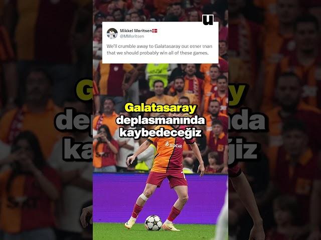 🟡 Tottenham taraftarı Galatasaray'dan çekiniyor mu? #galatasaray #shorts #avrupaligi #tottenham