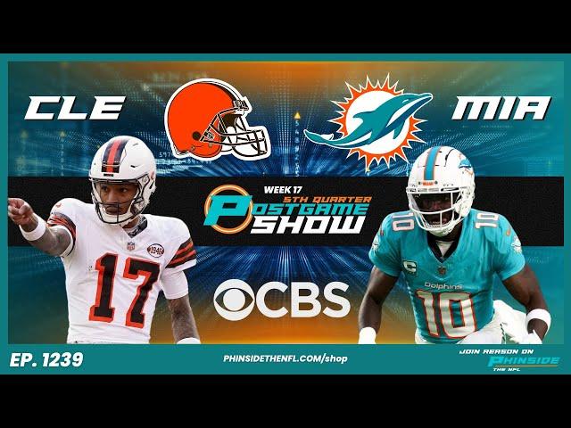 TYLER HUNTLEY SAVES JOBS! Miami Dolphins Beat Cleveland Browns 20-3!