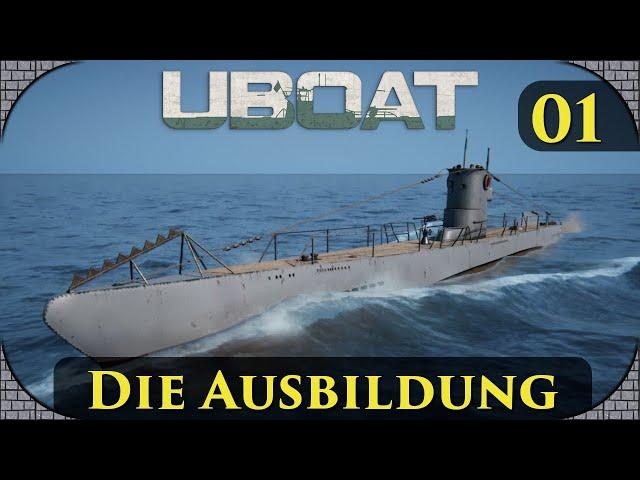 Die Ausbildung auf U-4 -UBOAT #01 (Vollversion,Let's Stream,Tutorial Deutsch)