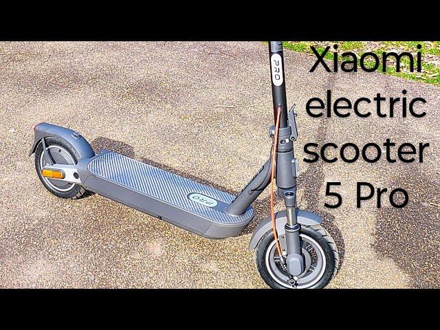 Xiaomi electric scooter 5 Pro Presentation