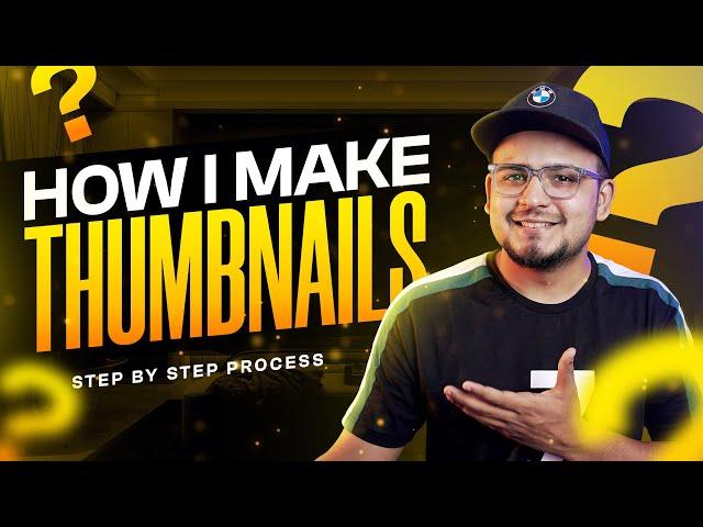 Make PROFESSIONAL Youtube Thumbnails in Photoshop Full Process!