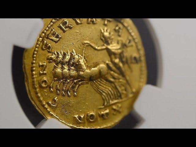 [RARE COIN] Tacitus, Aureus, 275-276, Rome, NGC, Gold