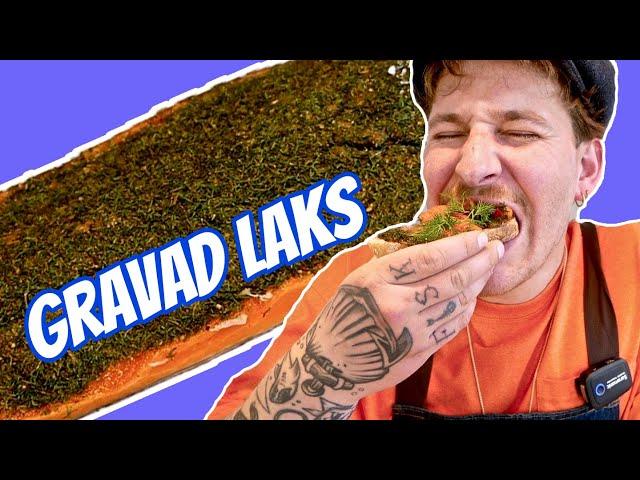 Gravad laks (vildlaks) med rævesovs eller peberrodsfløde // Opskrifter | P. Clausens Fiskehandel