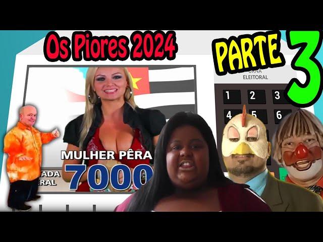  Os mais Bizarros e Engraçados Candidatos do Brasil PARTE 3! 3º Turno! 2024 !