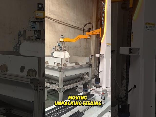 Moving Unpacking Feeding #automation #machine #depalletizing #palletizer #robot#manufacturer #stack